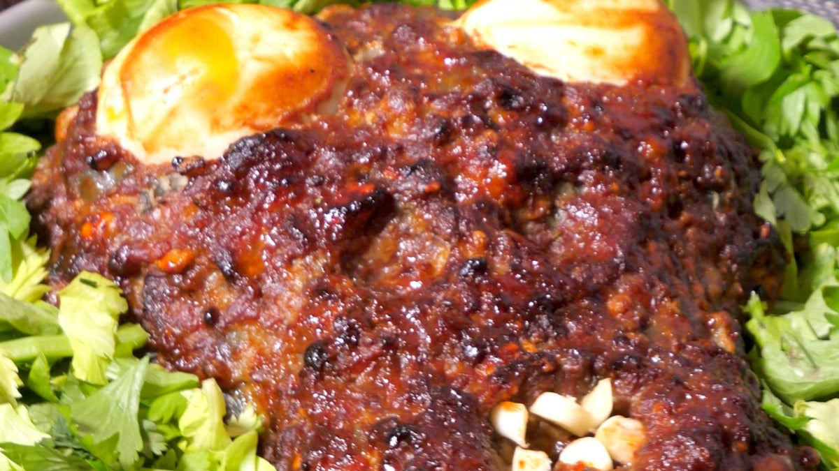 HOW TO MAKE HALLOWEEN ZOMBIE MEATLOAF Crownful