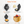 Load image into Gallery viewer, CROWNFUL 4 Inches Mini Waffle Maker, Black