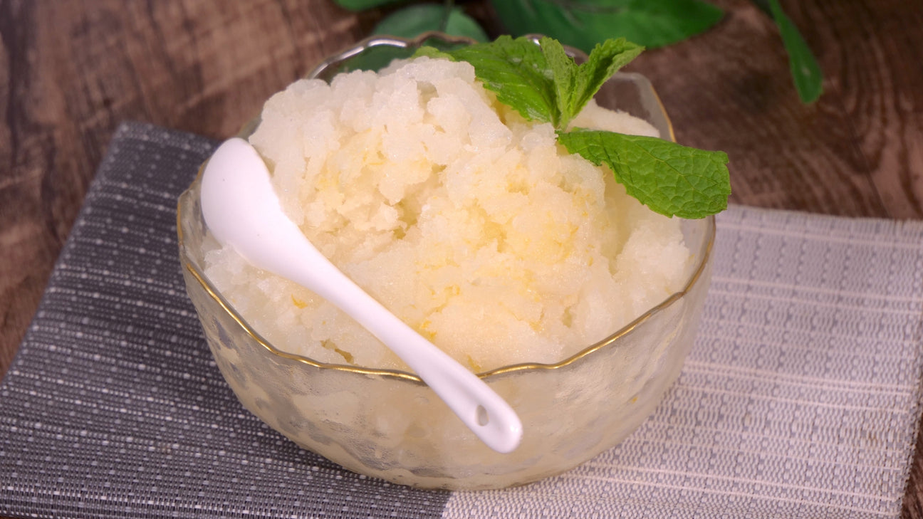 HOW TO MAKE LEMON SORBET Crownful