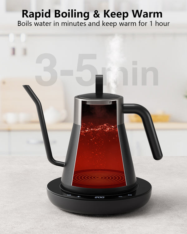 Electric Kettle Smart Teapot Portable Electric Kettle Keep-Warm