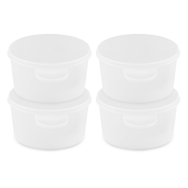 CROWNFUL Ice Cups (4 Pack) for LQ-M21006A1 Shaved Ice Machine