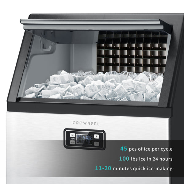 Crownful Commercial Ice Maker Machine