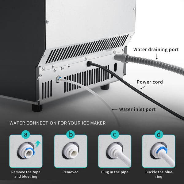 Crownful Commercial Ice Maker Machine