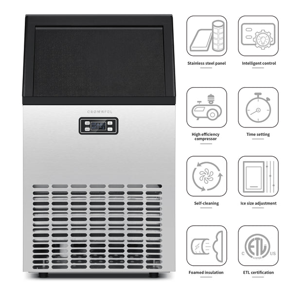 Crownful Commercial Ice Maker Machine